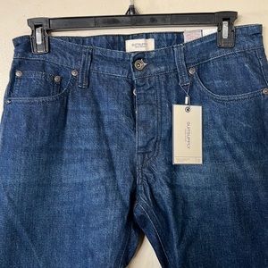 SuitSupply Alain Selvedge Jeans in Dark Blue